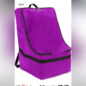 Zohzo car seat travel bag backpack with padding